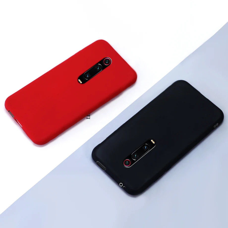 For Xiaomi Mi 9t Case Black Matte Soft TPU back Cover For Phone Protector Case Xiaomi Mi 9T Pro Xiaomi Mi9t Pro Cases