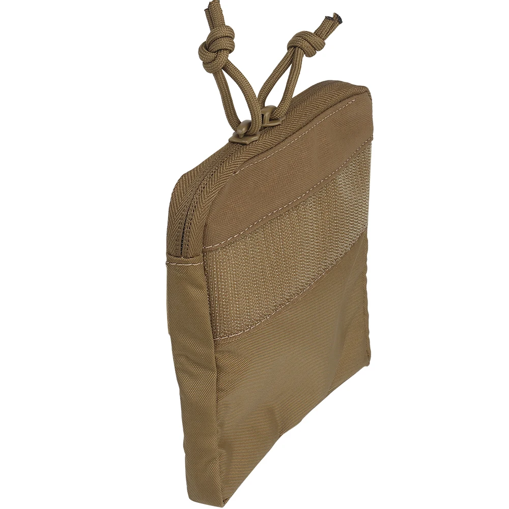 Tactifans DOPE Front Flap Kangroo Insert Half Pocket Nylon For FCPC V5 Plate Carrier Chest Rig Tactical Hunting Vest