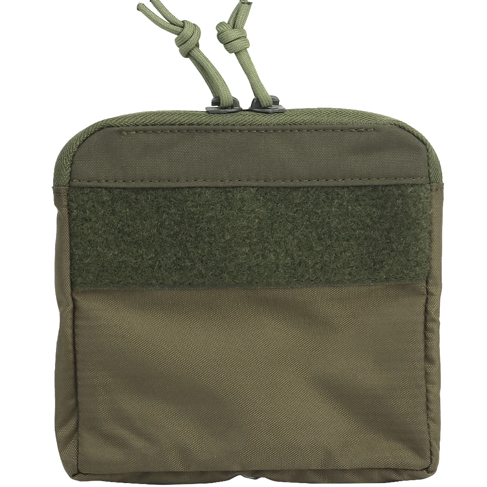 Tactifans DOPE Front Flap Kangroo Insert Half Pocket Nylon For FCPC V5 Plate Carrier Chest Rig Tactical Hunting Vest