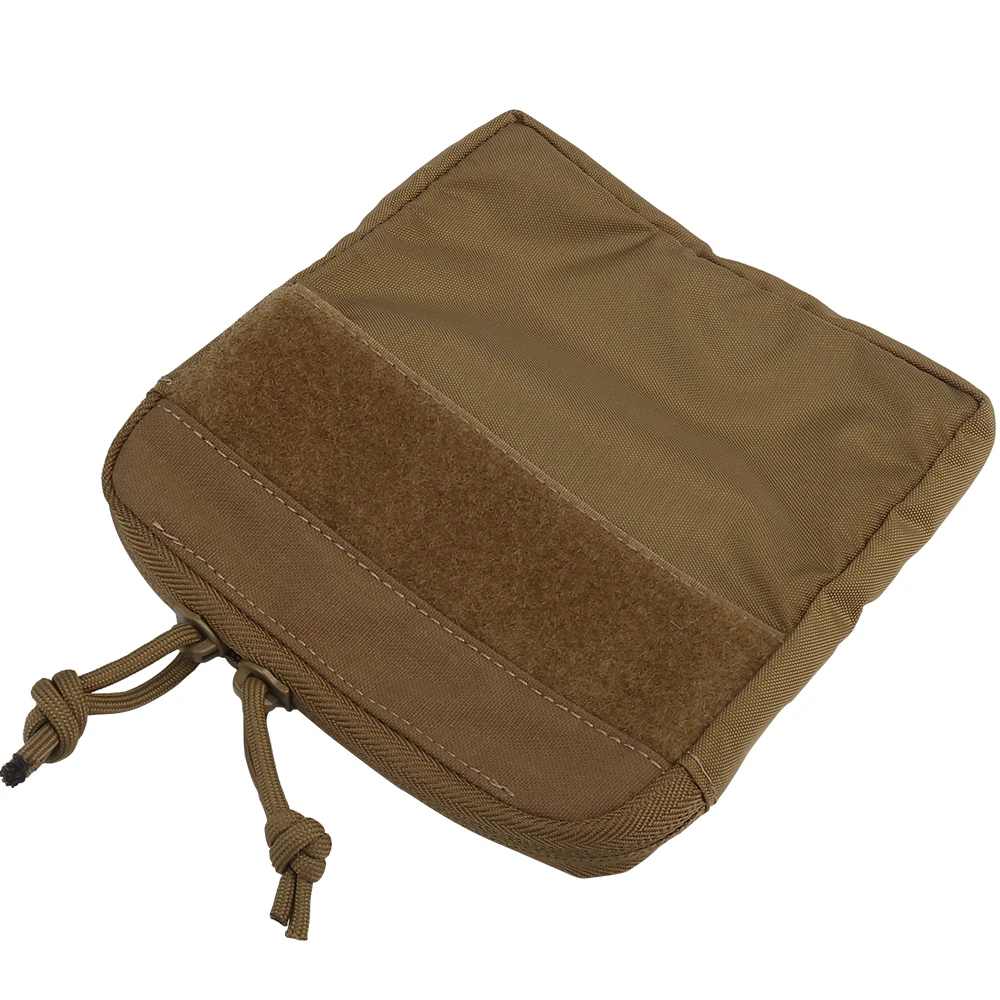 Tactifans DOPE Front Flap Kangroo Insert Half Pocket Nylon For FCPC V5 Plate Carrier Chest Rig Tactical Hunting Vest