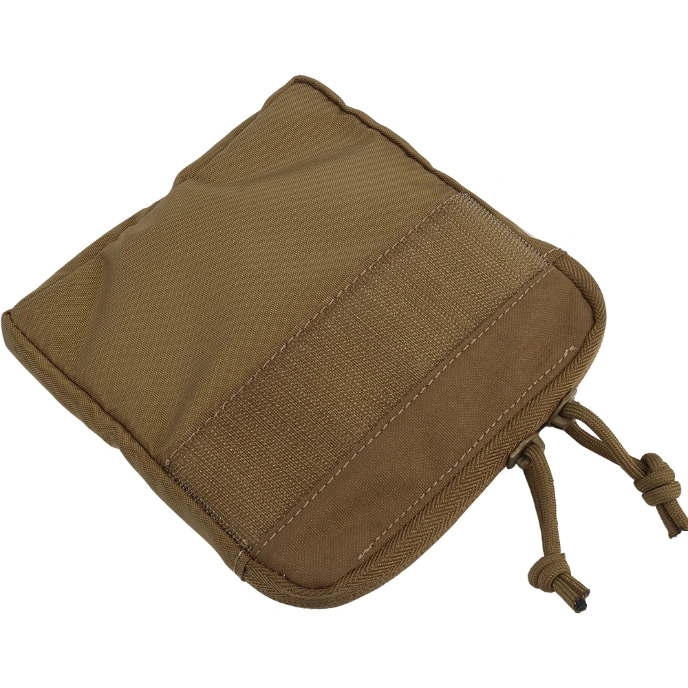 Tactifans DOPE Front Flap Kangroo Insert Half Pocket Nylon For FCPC V5 Plate Carrier Chest Rig Tactical Hunting Vest