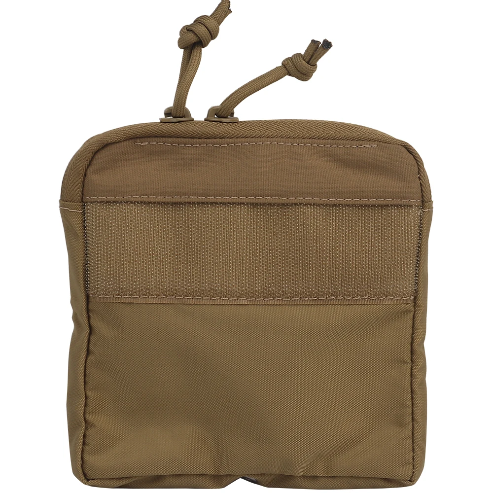 Tactifans DOPE Front Flap Kangroo Insert Half Pocket Nylon For FCPC V5 Plate Carrier Chest Rig Tactical Hunting Vest