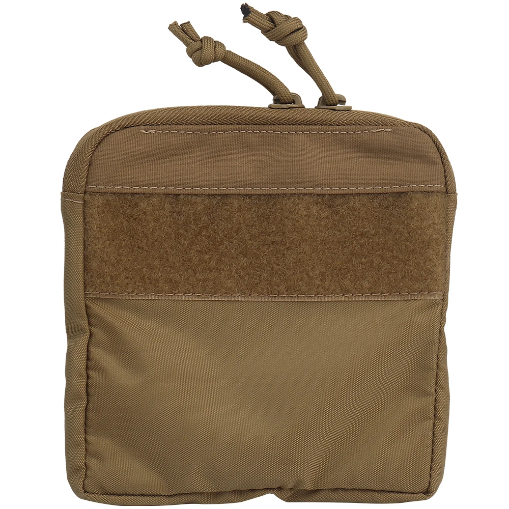 Tactifans DOPE Front Flap Kangroo Insert Half Pocket Nylon For FCPC V5 Plate Carrier Chest Rig Tactical Hunting Vest