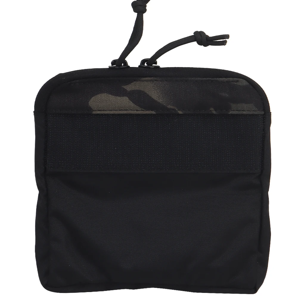 Tactifans DOPE Front Flap Kangroo Insert Half Pocket Nylon For FCPC V5 Plate Carrier Chest Rig Tactical Hunting Vest