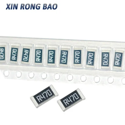 50pcs 2010 5% 3/4W SMD Chip Resistor Resistors 0R - 10M 0 10 100 220 470 ohm 0R 10R 100R 220R 470R 1K 2.2K 4.7K 10K 100K 1M 10M