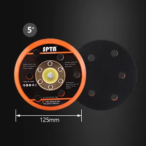 SPTA Backer Backing Plate Pad 5inch/6inch Hook&Loop For Air Sander Dual Action Car Polisher For SPTA DA502