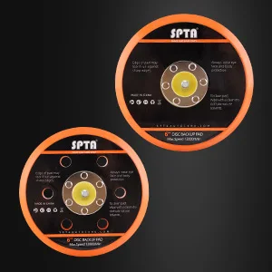 SPTA Backer Backing Plate Pad 5inch/6inch Hook&Loop For Air Sander Dual Action Car Polisher For SPTA DA502