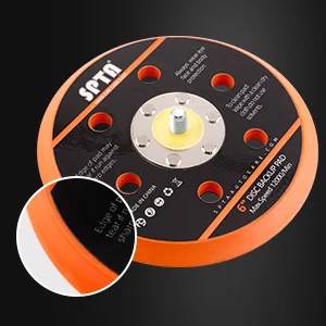 SPTA Backer Backing Plate Pad 5inch/6inch Hook&Loop For Air Sander Dual Action Car Polisher For SPTA DA502