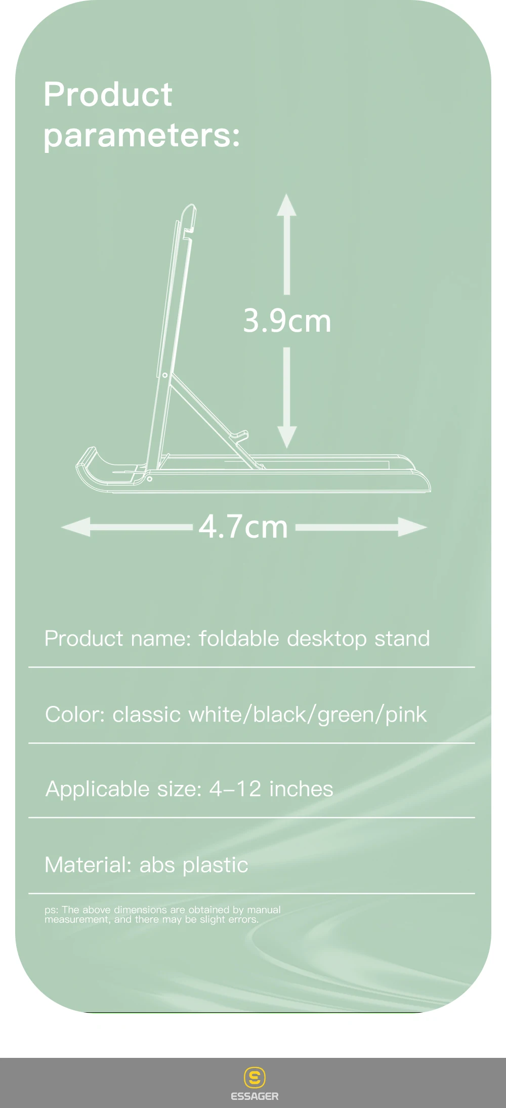 Essager Desktop Phone Holder Stand For iphone 13 12 11 Xiaomi 12 Redmi Mobile Cell Phone Smartphone Support Tablet Mount Bracket