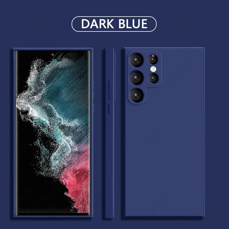 For Samsung Galaxy S25 S26 S24 Ultra S23 S26 FE Soft Silicone Case For Samsung A18 A57 A17 A55 A56 A15 A16 5G Shockproof Cover