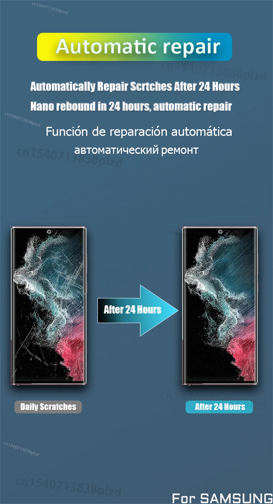 For Samsung Galaxy S25 S24 S23 S22 S21 S20 Plus Ultra FE Screen Protector Note 20 10 9 S10 A56 A55 A35 A54 A36 A15 A26 5G Film