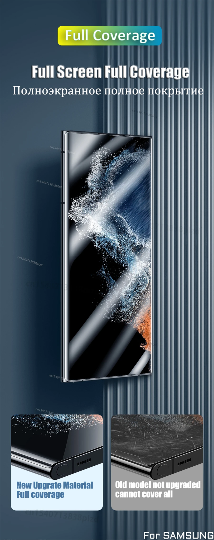 For Samsung Galaxy S25 S24 S23 S22 S21 S20 Plus Ultra FE Screen Protector Note 20 10 9 S10 A56 A55 A35 A54 A36 A15 A26 5G Film