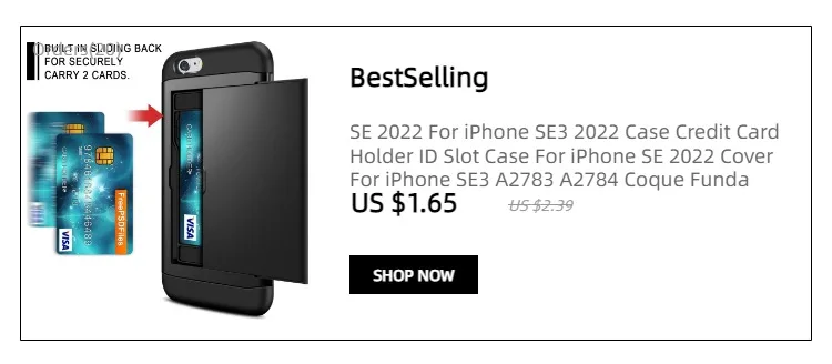 For iPhone SE 2022 2020 Case Wallet 5-Card ID Slot Credit Card Holder Flip Hidden Pocket Cover For iPhone SE3 SE2 SE 2022 Coque