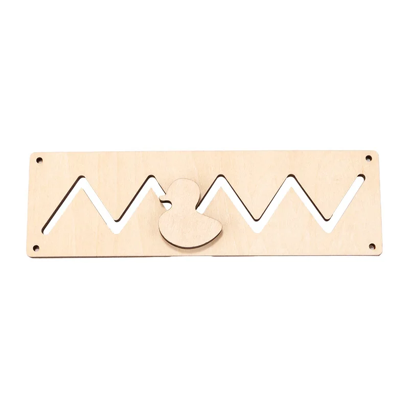 Busy Board Diy Material Accessories Montessori Teaching Aids Baby Early Education Learning Skill Toy Part Wooden Board Games