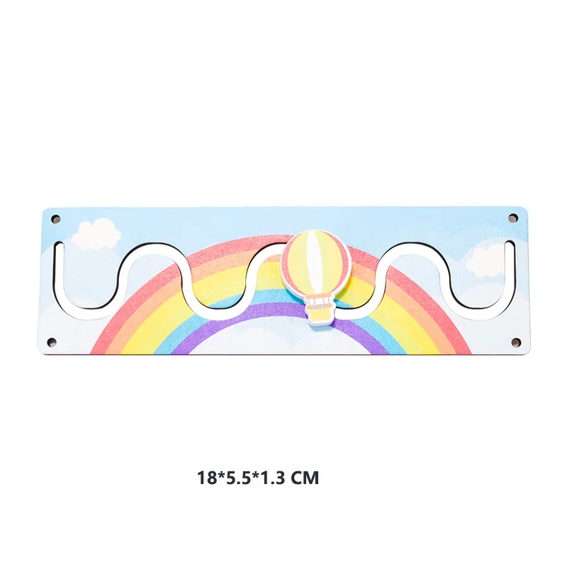 Busy Board Diy Material Accessories Montessori Teaching Aids Baby Early Education Learning Skill Toy Part Wooden Board Games