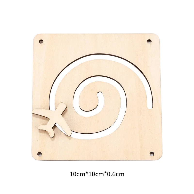 Busy Board Diy Material Accessories Montessori Teaching Aids Baby Early Education Learning Skill Toy Part Wooden Board Games