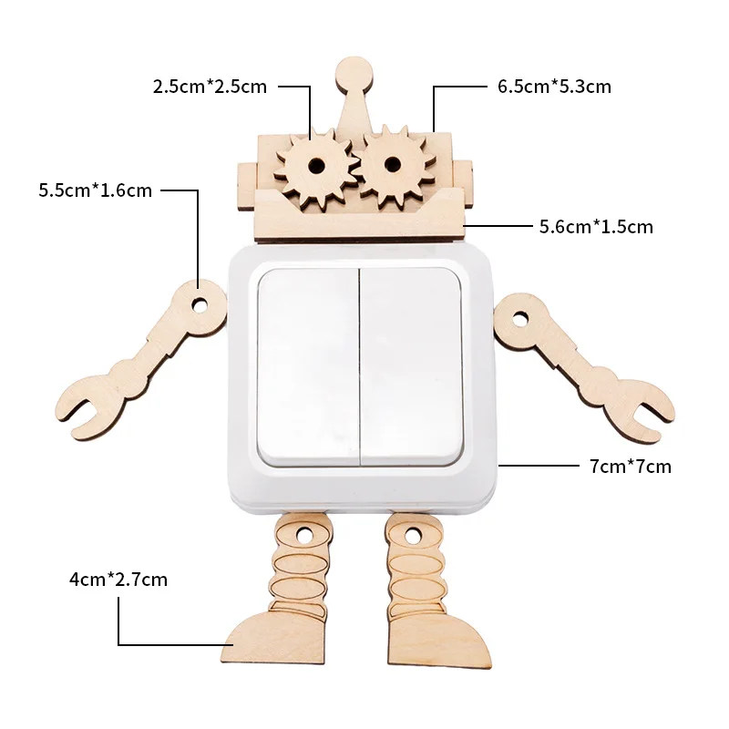 Busy Board Diy Material Accessories Montessori Teaching Aids Baby Early Education Learning Skill Toy Part Wooden Board Games