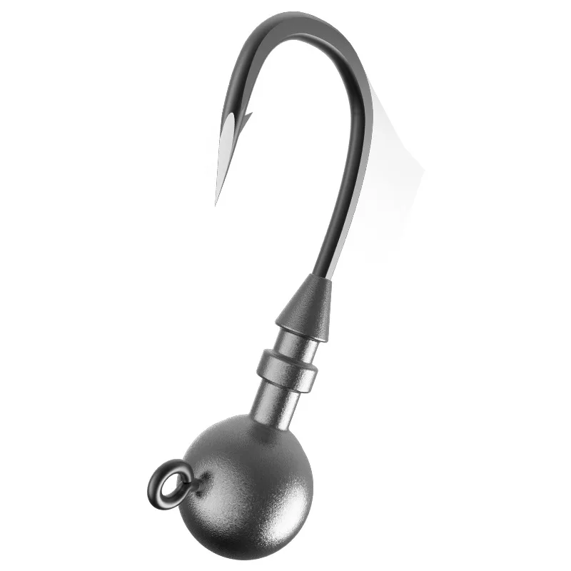 Fishing Sharp Jig Head Hook 2-20g Lock Lure Soft Bait Worm Triangle Hooks Anti Hanging Bottom Strong Fishhook Refuse Run Fish