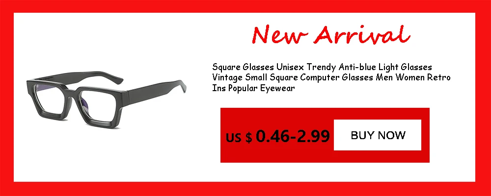 NEW Double Bridge Square Anti-blue Light Glasses Women Men Vintage Transparent Computer Glasses Oversize Frame Eyeglasses 1PC