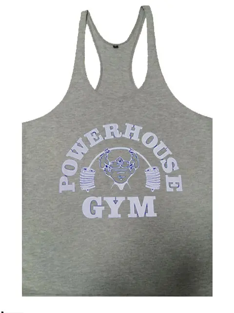 Fitness Clothing Gym T-shirts Suspenders Man Gym Top Men Sleeveless Sweatshirt Men's Clothes Stringer Vests Bodybuilding Shirt