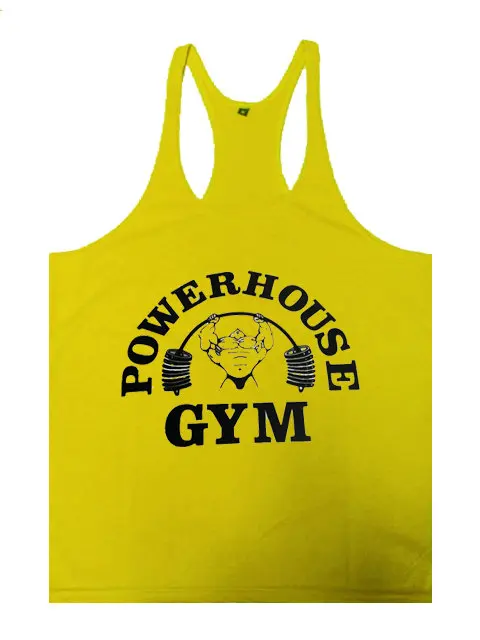 Fitness Clothing Gym T-shirts Suspenders Man Gym Top Men Sleeveless Sweatshirt Men's Clothes Stringer Vests Bodybuilding Shirt