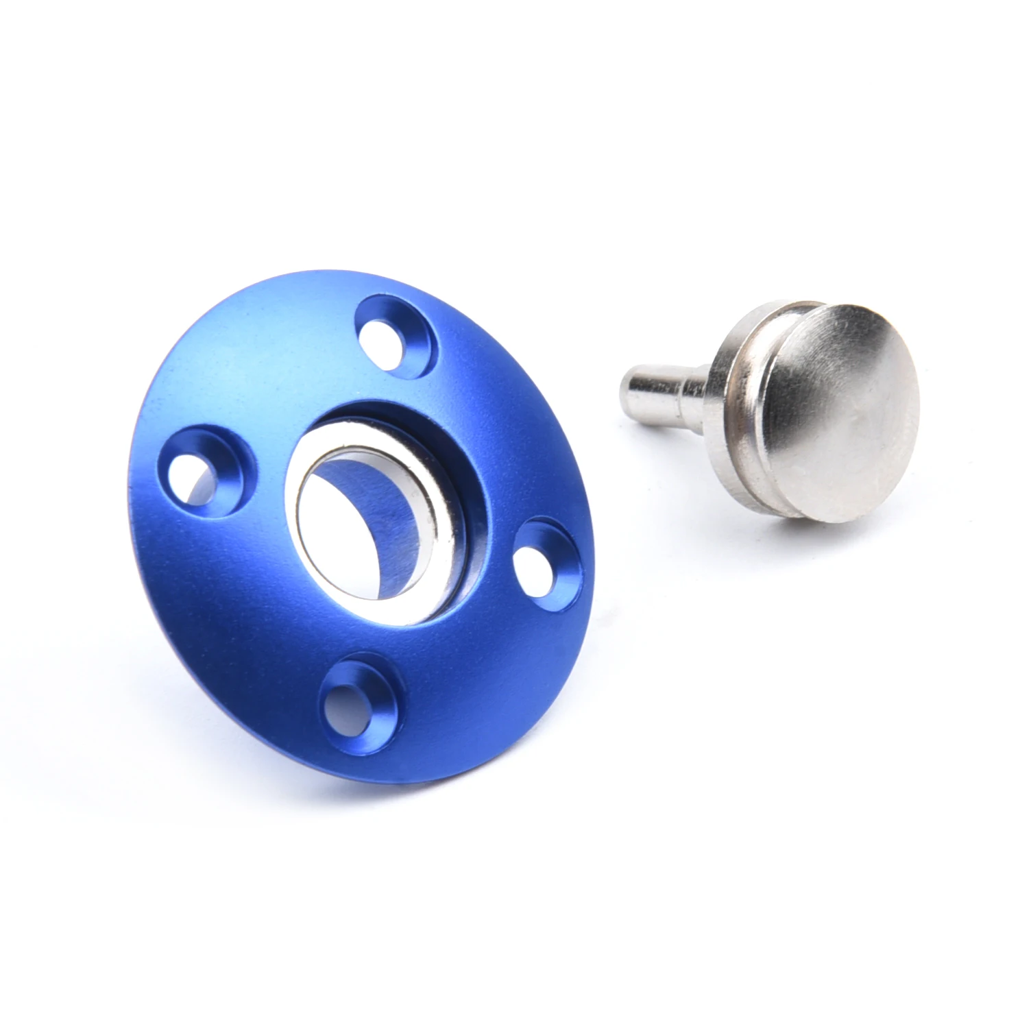 CNC Alloy Fuel Filler Dot with or Without Magnetic Plug Port for RC Boat Aircraft Smoking System Fuel Gas Airplane Fuel Filler