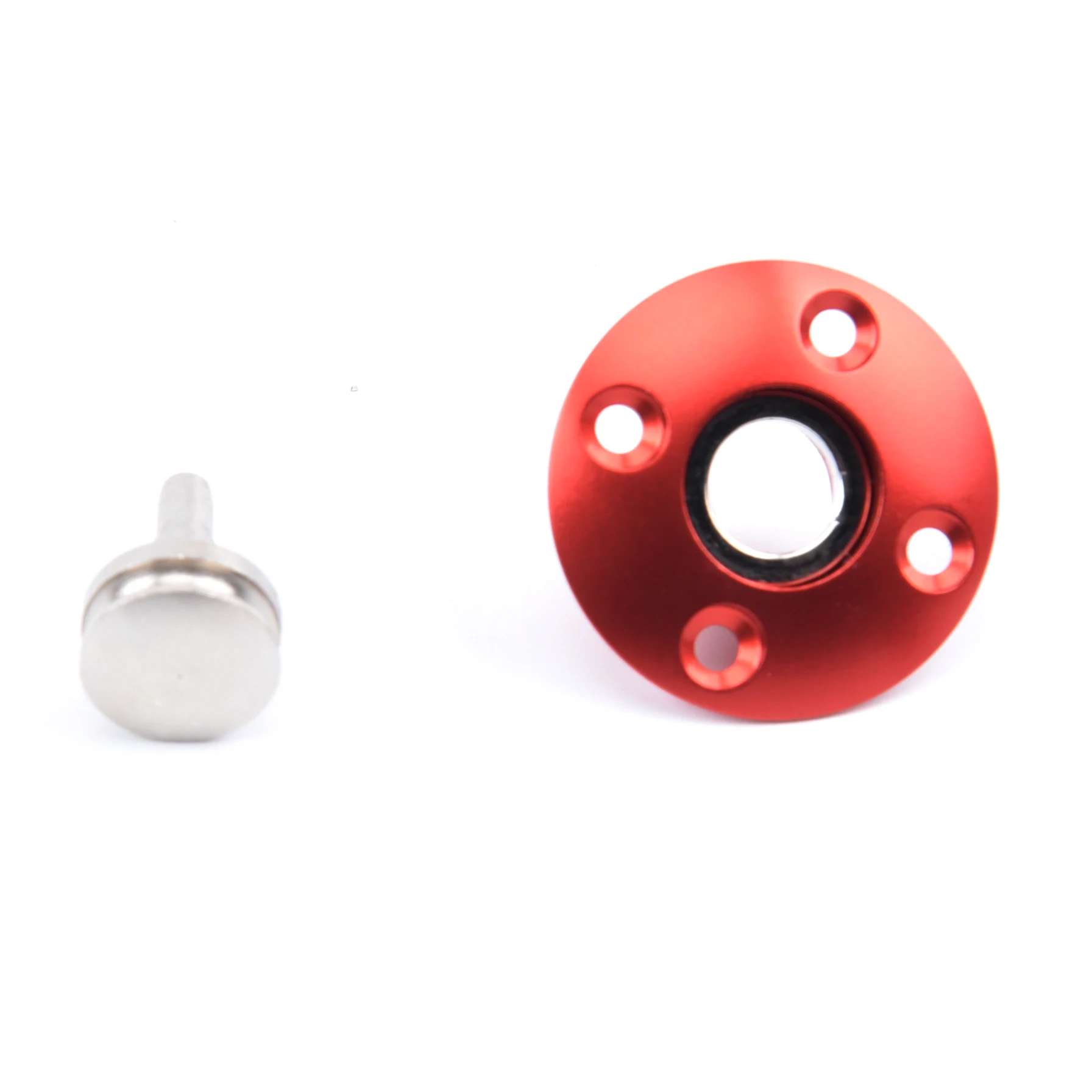 CNC Alloy Fuel Filler Dot with or Without Magnetic Plug Port for RC Boat Aircraft Smoking System Fuel Gas Airplane Fuel Filler