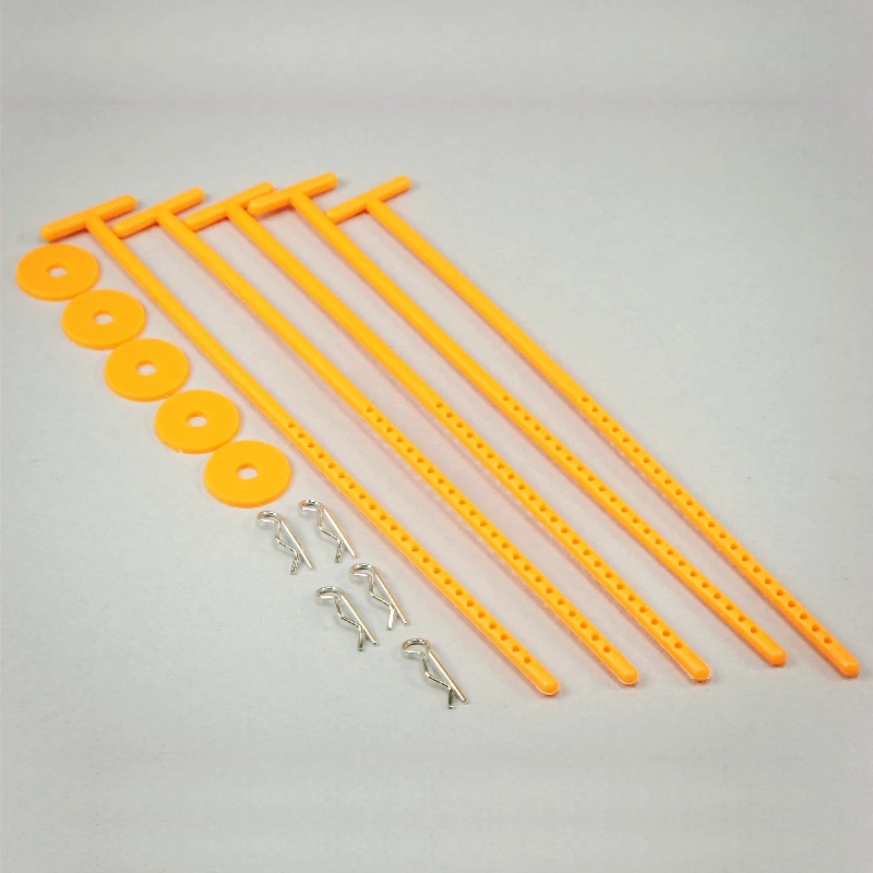 1/8 & 1/10 RC Car Plastic Tires Wheels Holder 5pcs Hobby Model Accessory Collect your Tires Conveniently