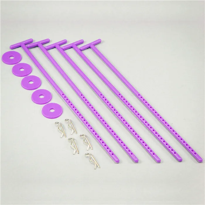 1/8 & 1/10 RC Car Plastic Tires Wheels Holder 5pcs Hobby Model Accessory Collect your Tires Conveniently