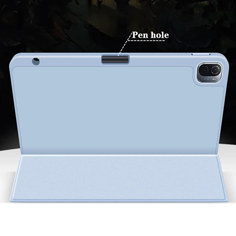 Case for Xiomi Mi Pad 5 for Xiaomi Mipad 5 Pro Smart Case Silicon for Funda Xiaomi Pad 5 Redmi Pad Cover with Pencil Holder Case