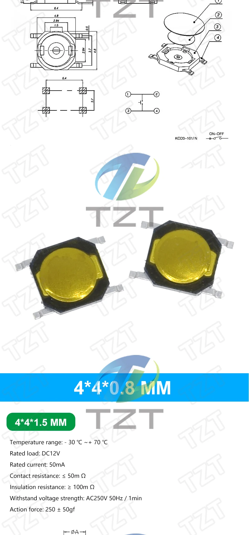 10PCS 3*6 3*4 4*4 SMD Tactile Tact Push Button Switch 2Pin 4Pin Touch Micro Switch 3x4x2 3x6x4.3 3x6x2.5 3x6x5 4x4x1.5 4*4*2.5