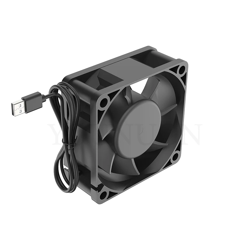 2 Pieces DC 5V 12V 24V 60mm 60x60x25mm Cooling Fan 6025 PC Computer Cooler Fan Axial Fan Sleeve Ball Bearing Industry Fans