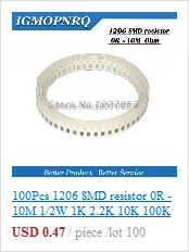 100pcs Ceramic capacitor 50V 1pF ~ 100nF 0.1uF 104 4.7PF 10PF 22PF 33PF 47PF 100PF 101 220PF 221 330PF 470PF 1NF 103 47NF 473