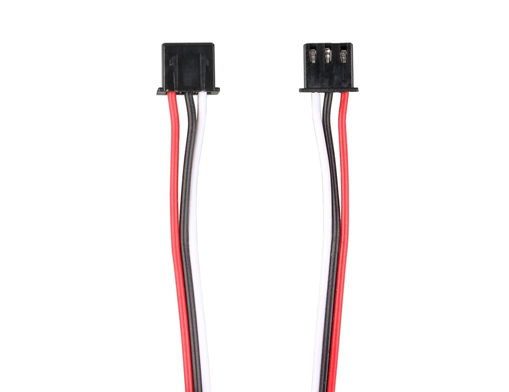 3DSWAY 4pcs/lot 3D Printer Parts 1M/2M XH2.54 3PIN Cable Endstop Mechanical Limit Optical Switch Connection Wire