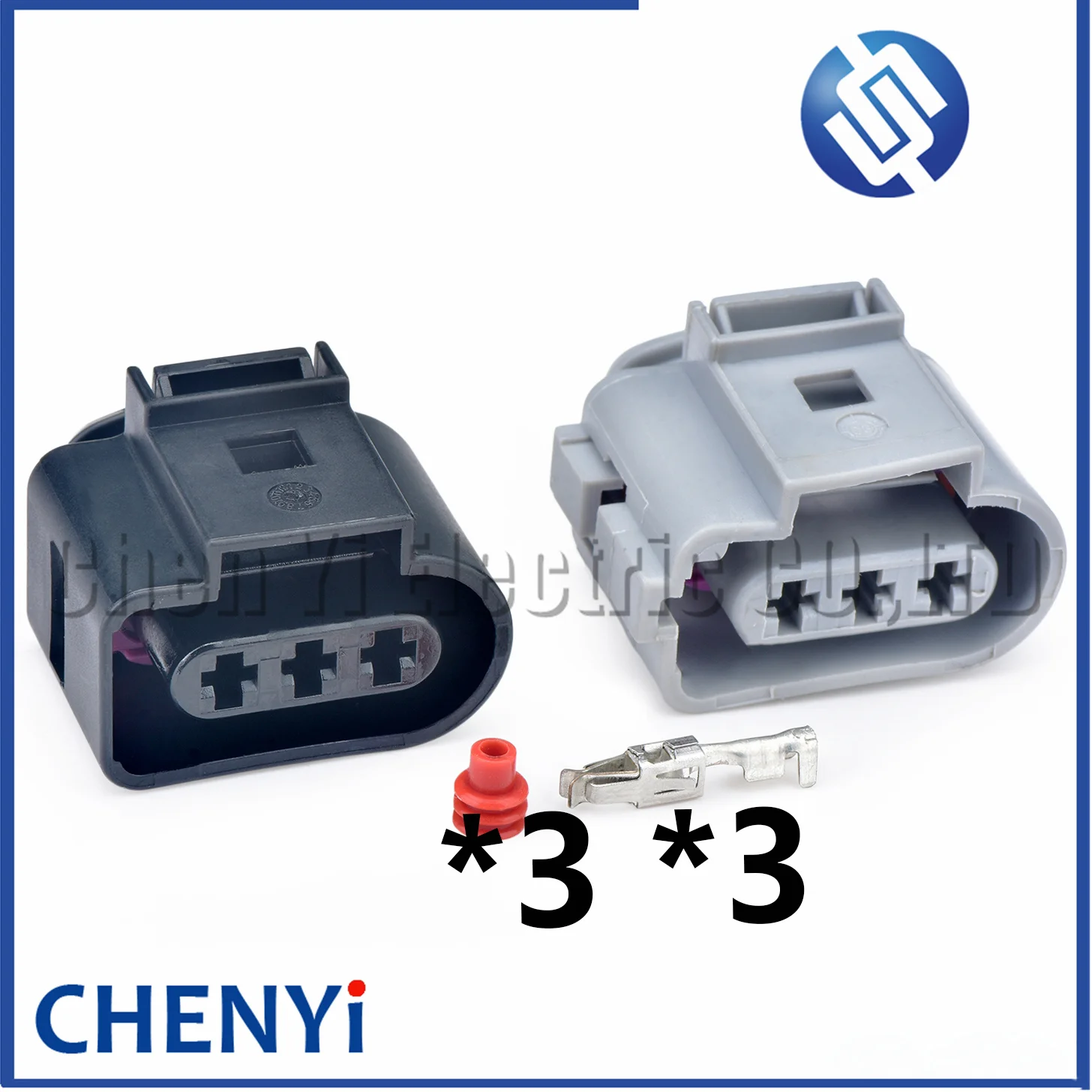 3 Pin 3.5 mm Automotive Fog Lamp Light Socket Crankshaft Sensor Plug 1J0973723G 1J0 973 723G 1J0973723 1J0 973 723