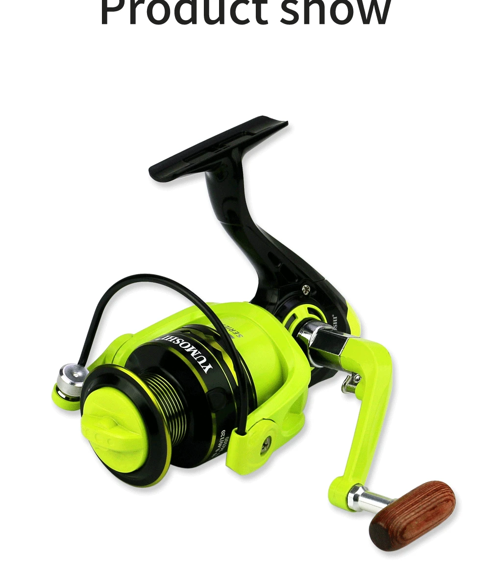 2000-7000 Saltwater Spinning Fishing Reel 5.2:1 High Speed Carp Fishing Coil Metal Magnetic Brake System Ultralight Fishing