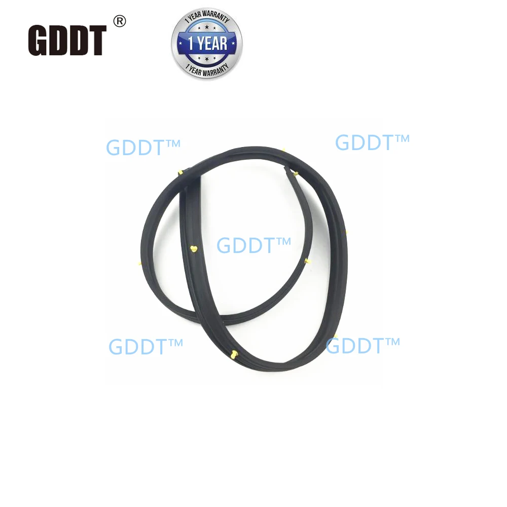 1 Pcs Hood Rubber Seal for Pajero V90 MR523297 2000-2022 Bonnet Weather Strip for Montero V60 Side Rubber for Shogun V70