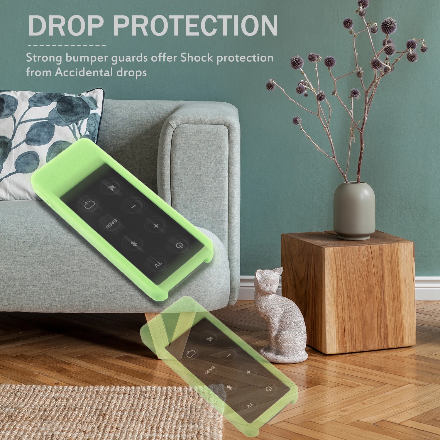 Protective Case Fit for Bose SOLO 5 15 II CD Player Remote Control Music Sound System Shockproof Silicone Cover With Waterproof