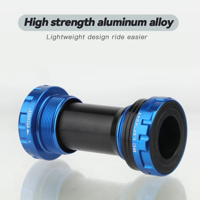 HASSNS Mtb Bottom Bracket Bicycle Hollowtech Central Movement Mountain Bike Central Hollowtech BB For Integrated Crankset