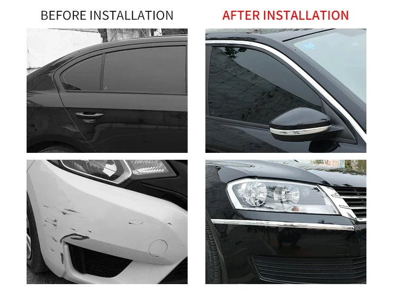 Car Body Strip Bumper Auto Door Protective Moulding Styling Trim Sticker Anti-Collision Tape Bumper Grill Chrome Moulding Trim