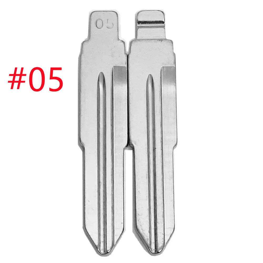 15 Types Universal Car Key Blank 01/02/06/07/15/13/19 KD Blade HU49 TOY43 CY24 MIT11 HYN11 TOY48 FO38 Blade for KD Xhorse Remote