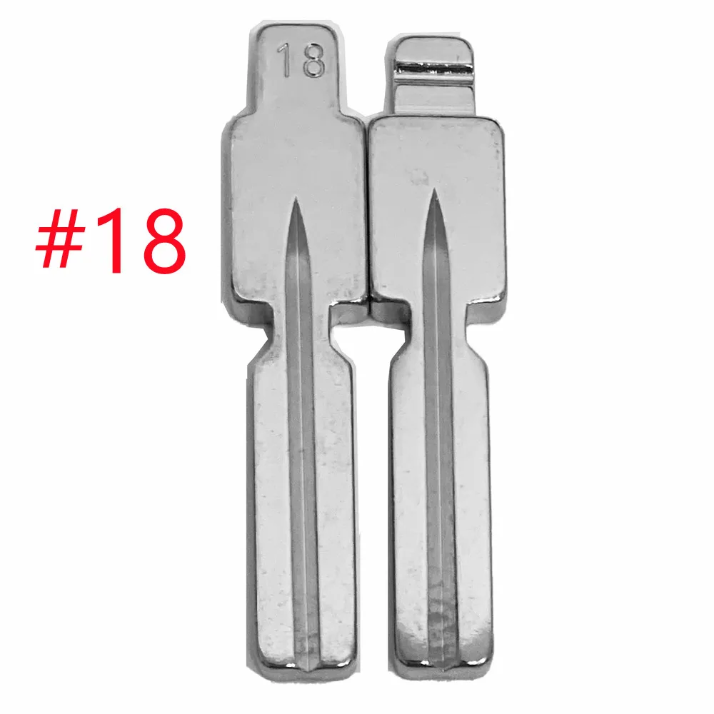 15 Types Universal Car Key Blank 01/02/06/07/15/13/19 KD Blade HU49 TOY43 CY24 MIT11 HYN11 TOY48 FO38 Blade for KD Xhorse Remote