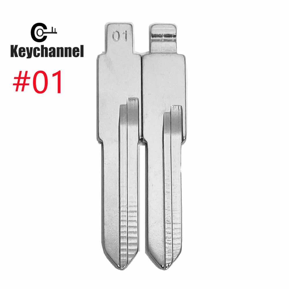 15 Types Universal Car Key Blank 01/02/06/07/15/13/19 KD Blade HU49 TOY43 CY24 MIT11 HYN11 TOY48 FO38 Blade for KD Xhorse Remote