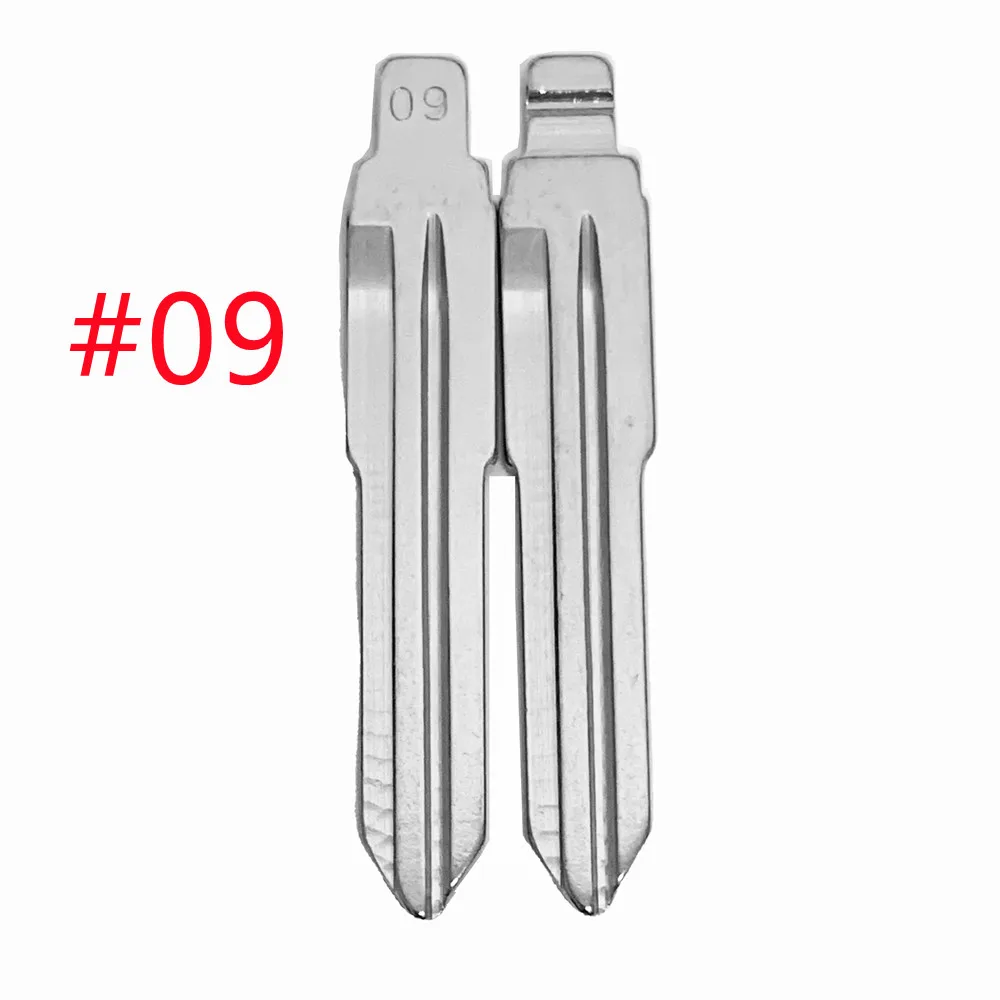 15 Types Universal Car Key Blank 01/02/06/07/15/13/19 KD Blade HU49 TOY43 CY24 MIT11 HYN11 TOY48 FO38 Blade for KD Xhorse Remote
