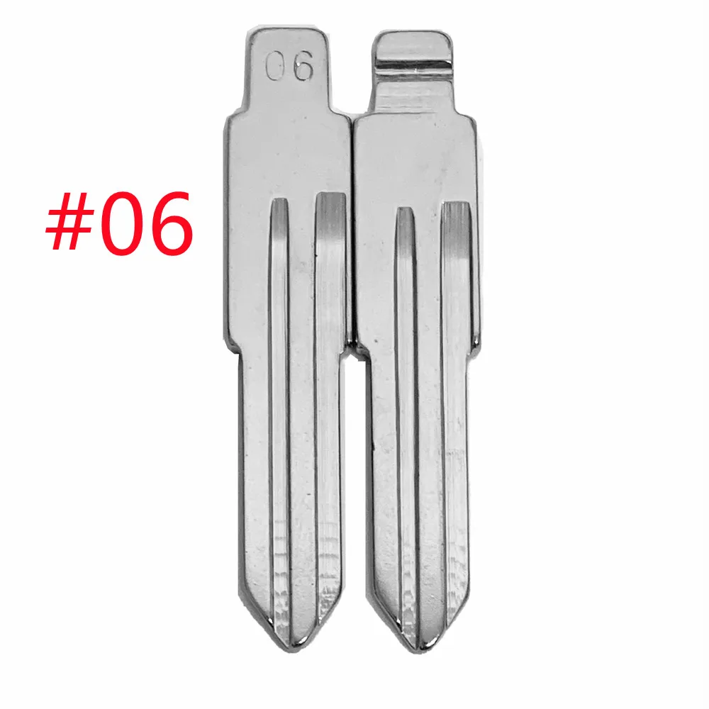 15 Types Universal Car Key Blank 01/02/06/07/15/13/19 KD Blade HU49 TOY43 CY24 MIT11 HYN11 TOY48 FO38 Blade for KD Xhorse Remote