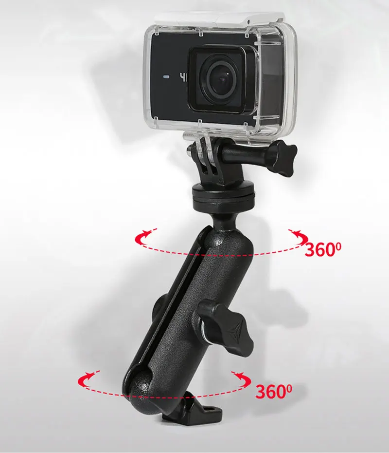 For Gopro Motorcycle Support Ram Mount Motorcycle Go Pro Handlebar Mount Bicycle Holder Bracket Sports Camera Support Gopro Moto