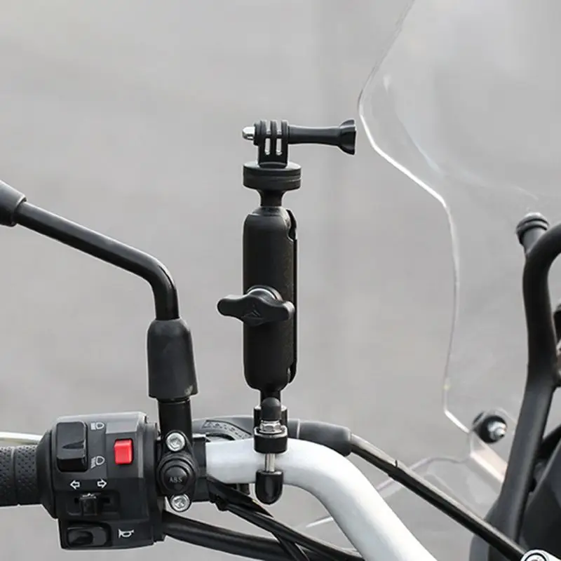 For Gopro Motorcycle Support Ram Mount Motorcycle Go Pro Handlebar Mount Bicycle Holder Bracket Sports Camera Support Gopro Moto