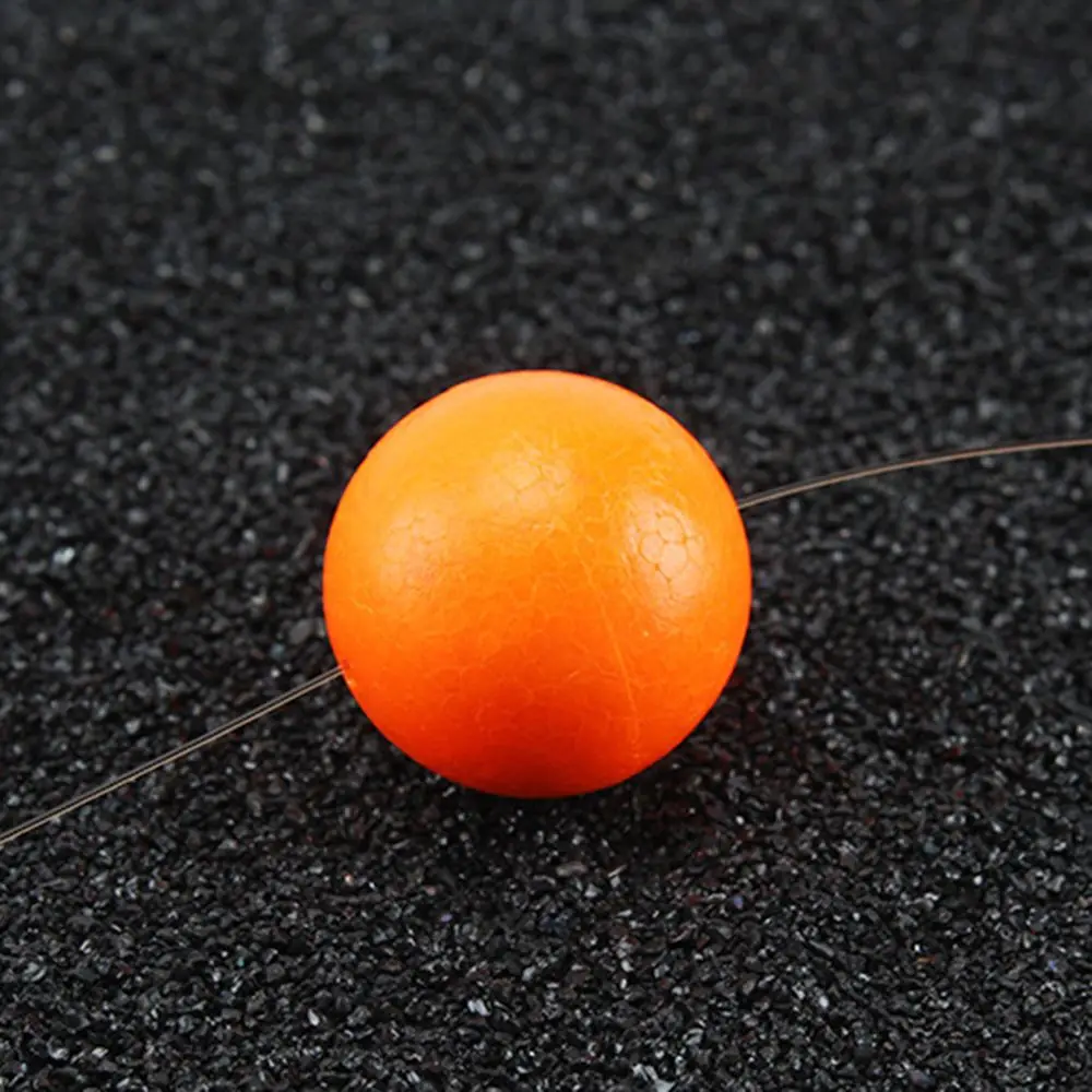 100PCS Hot EPS Stoppers Night Bottom Foam Floats Ball Beans Fishing Floats Beads