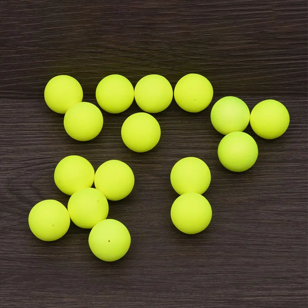 100PCS Hot EPS Stoppers Night Bottom Foam Floats Ball Beans Fishing Floats Beads