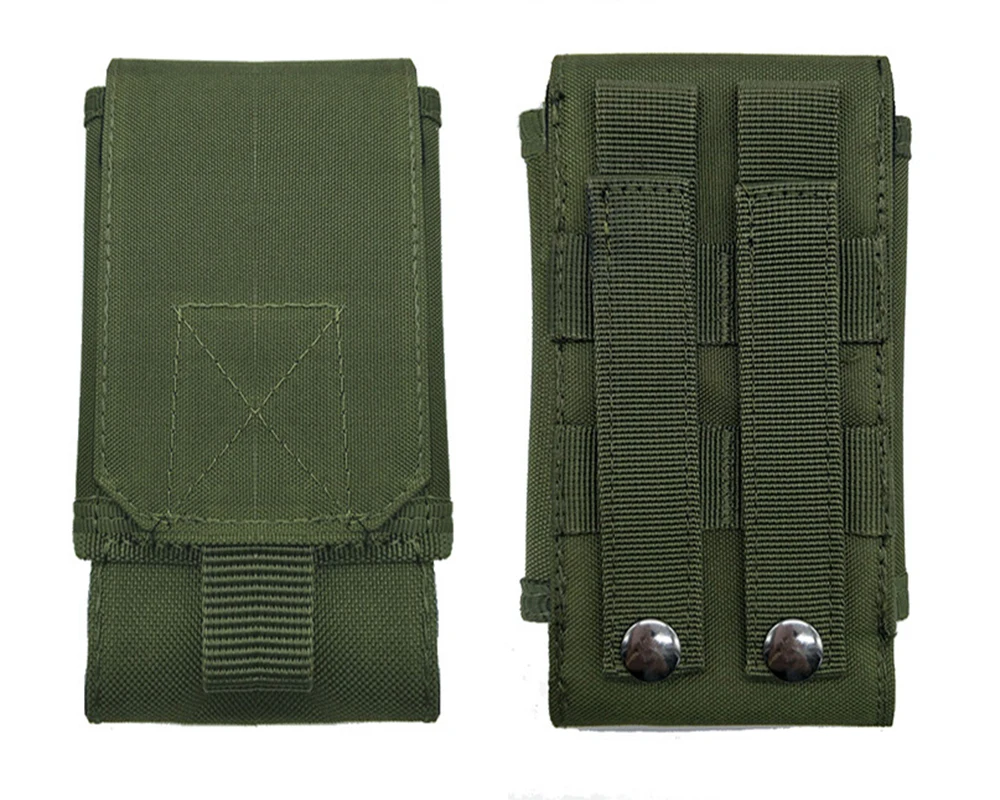 Outdoor 7inch Phone Bag Tactical Phone Holder Sport Waist Belt Case Waterproof Nylon EDC Sport Hunting Camo Bags in Backpack